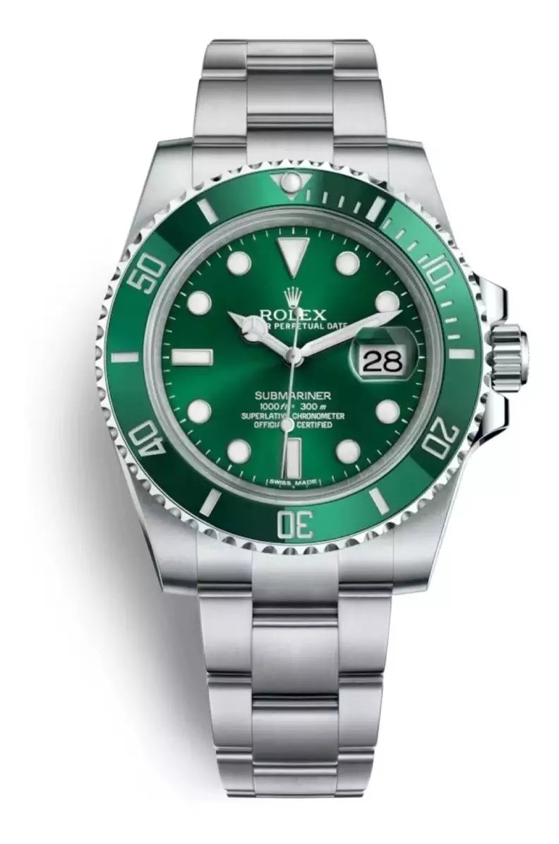 Reloj Rolex Submariner (AAA) Verde - Pago contra entrega + Envio gratuito.